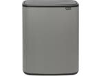 Brabantia Bo Touch Bin - Prullenbak - 60 liter - Soft-touch, Verzenden, Zo goed als nieuw