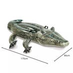 Intex Opblaasbare Krokodil Luchtmatras – 170 x 86 cm – Z, Ophalen of Verzenden, Nieuw