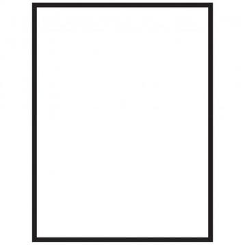 Magnetische Stoepbordfolie 59x78 cm - 2 stuks, Nieuw in verpakking