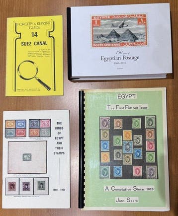 J. Barefoot - Forgery & Reprint Guide 14: Suez Canal, 150, Gestempeld