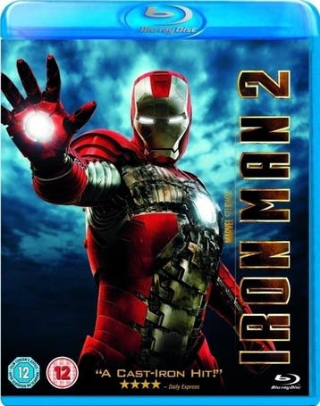 Iron Man 2 (Blu-ray), Cd's en Dvd's, Verzenden, Gebruikt