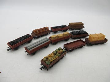 Minitrix, Ibertren N - Modeltrein goederenwagon (10) - 10, Nieuw