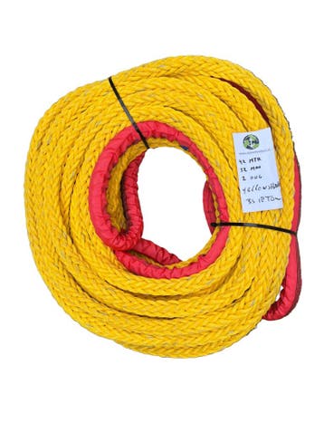 Yellow-Shark greyTouw 42 MTR 32 MM 2 Bekleedde Ogen BS 18..., Verzenden, Nieuw