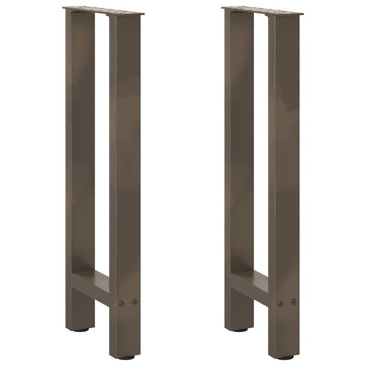 Salontafelpoten Staal 72cm | Retourdeal 46% Korting, Huis en Inrichting, Tafelonderdelen, Minder dan 50 cm, Tafelpoot, Minder dan 50 cm