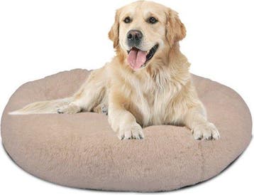 2dekans | Peaceful Pooch L - pluizig hondenbed - 94cm, Ophalen of Verzenden, Zo goed als nieuw