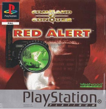 Command & Conquer Red Alert (platinum) (PlayStation 1), Verzenden, Gebruikt