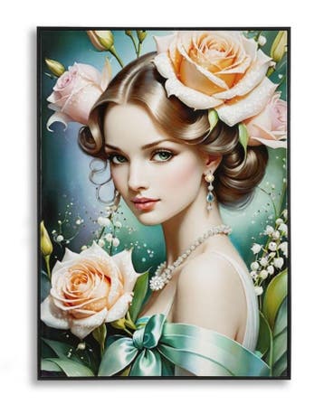 FANTASIE GELAKT CANVAS MET FRAME -B- CM 72X4X102, Ophalen of Verzenden, Nieuw