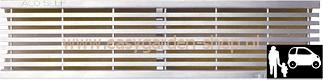 ACO langsstaafprofiel RVS (Poolline) L1000mm, Ophalen of Verzenden, Nieuw