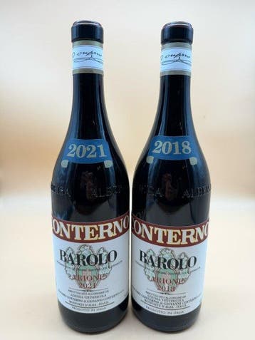 2018 & 2021 Giacomo Conterno, Arione - Barolo DOCG - 2, Nieuw