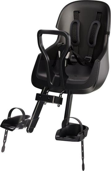 Bobike Exclusive Evolve mini - urban black - fietsstoeltje -, Verzenden, Nieuw