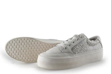 Tommy Hilfiger Sneakers in maat 38 Wit, Verzenden, Wit, Tommy Hilfiger, Sneakers of Gympen