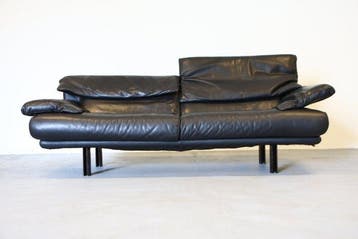 B&B Italia - Paolo Piva - Sofa - Alanda - Metaal, Leder