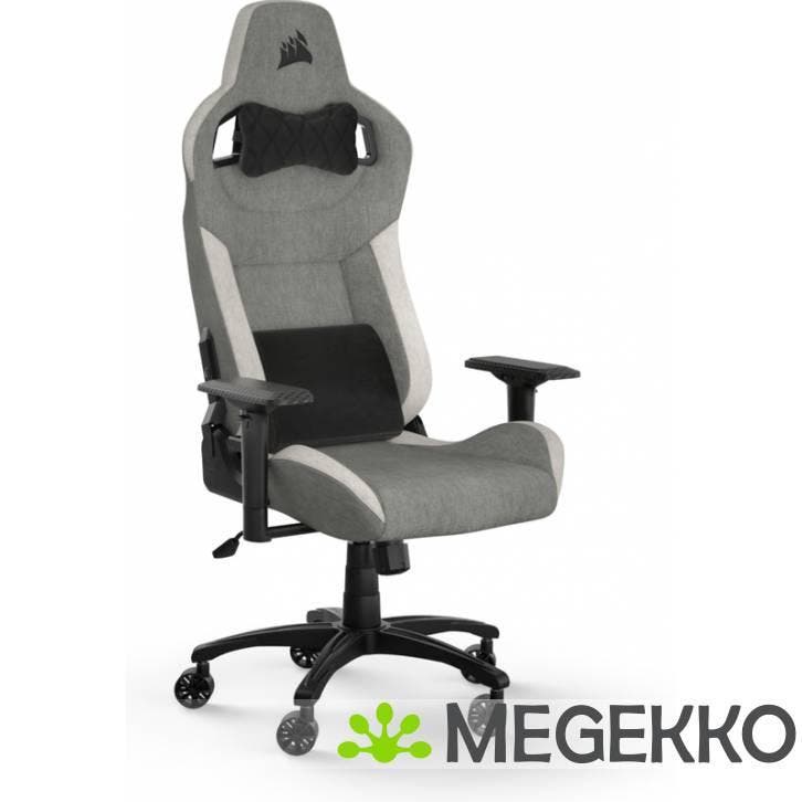 Corsair T3 Rush (2023) - Grey and White, Huis en Inrichting, Bureaustoelen, Nieuw, Verzenden