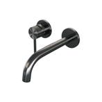 Brauer Gunmetal Carving Inbouw Wastafelmengkraan met Gebogen, Ophalen of Verzenden, Nieuw