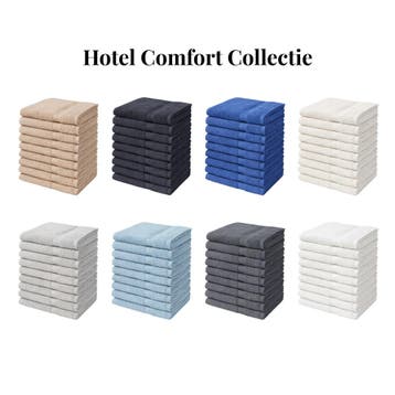 Handdoeken 50×100 cm – Set van 10 – 400 g/m² - Hotel Wit, Verzenden, Nieuw