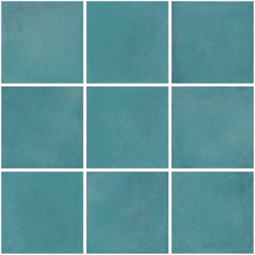 Mozaiek Tegel Kasba 29,7x29,7 cm Mat Ocean Blue (Prijs per, Ophalen of Verzenden, Nieuw