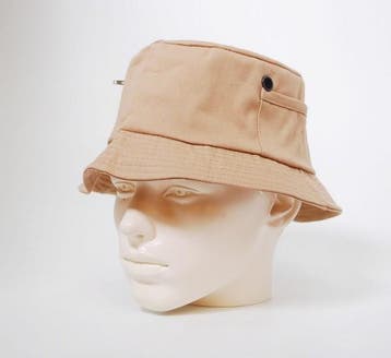 vissershoed / vis leger hoed khaki, maat L (59)