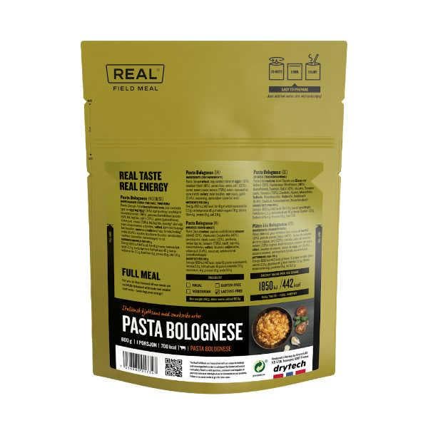 Pasta Bolognese - 703 kcal - Real Field Meal, Diversen, Levensmiddelen