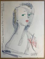 Jean Cluseau-Lanauve (1914–1997) - Retrato de Andrée