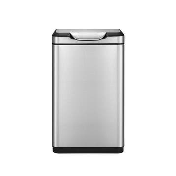 EKO afvalbak Touch Pro Bin 20+20 ltr - Mat RVS, Verzenden, Nieuw