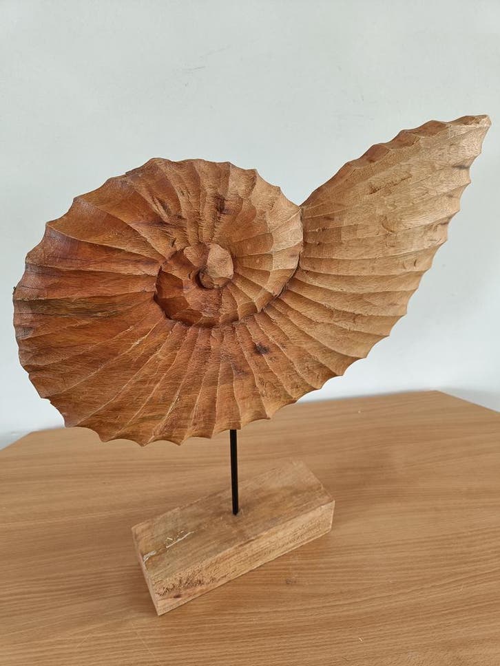 Riverdale Ornament Hout Nate Naturel | 53cm, Antiek en Kunst, Curiosa en Brocante, Ophalen of Verzenden