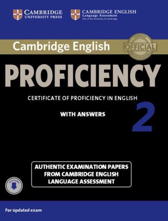 Cambridge English Proficiency 2 students book + answers+aud, Boeken, Taal | Engels, Gelezen, Verzenden