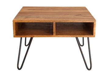 Handgemaakte salontafel SCORPION 60cm massief sheeshamhout, Ophalen of Verzenden, Nieuw