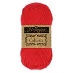 Scheepjes Cahlista 50g - 115 Hot Red - Haakgaren / Breigaren, Ophalen of Verzenden, Nieuw, Breien of Haken, Wol of Garen