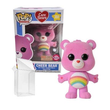 Funko Pop!  Care Bears - Cheer Bear #351 Flocked Box Lunch, Verzenden, Nieuw