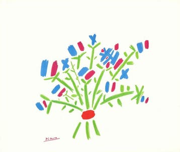 Pablo Picasso (1881-1973), after - Le petit bouquet, Antiek en Kunst