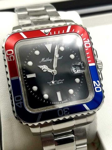 Mathey-Tissot - Mathy Vintage Square - Zonder minimumprijs -, Nieuw