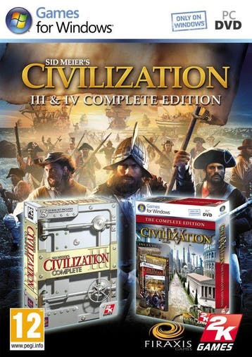 Civilization Pack: Civilization 3 en 4, Verzenden, Nieuw