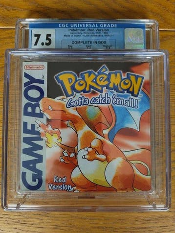 Nintendo - Gameboy Classic - Pokémon: Red Version PAL EUR, Nieuw