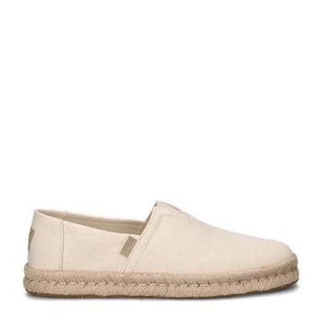 TOMS Alp Rope 2.0 espadrilles voor heren in het Wit, TOMS, Verzenden, Wit, Nieuw