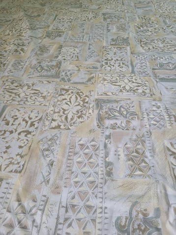 Prachtige stof mozaïek Made in Italy - Textiel - 600 cm -
