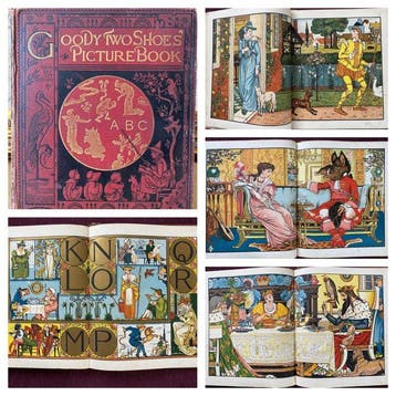 Walter Crane. - Goody Two Shoes Picture Book - 1874