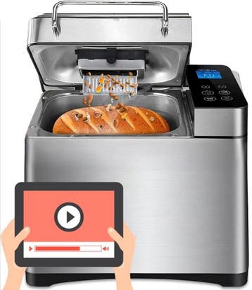 Fornello Supremo Broodbakmachine Uitlegvideo’s - PFAS vrij -, Tuin en Terras, Ophalen of Verzenden, Zo goed als nieuw, Fornello