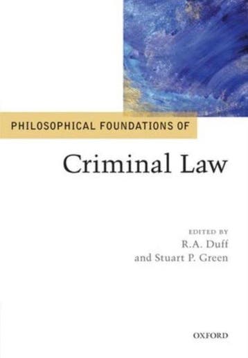 Philosophical Foundations Of Criminal Law - R. A. Duff, Verzenden, Gelezen, R. A. Duff