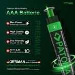 10x Premium Patona batterij AAA - micro LR03 | alkaline, Audio, Tv en Foto, Accu's en Batterijen, Ophalen of Verzenden, Nieuw