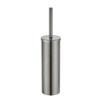 Wc-borstel gun metal compleet gesloten, Verzenden, Nieuw