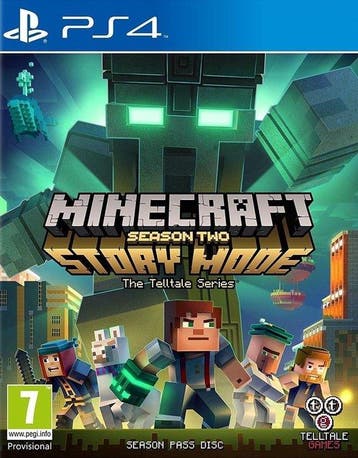 Playstation 4 Minecraft: Story Mode Season Two, Verzenden, Zo goed als nieuw