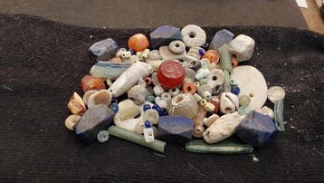 Oudegyptisch naar Romeins Glas meer dan honderd oude kralen