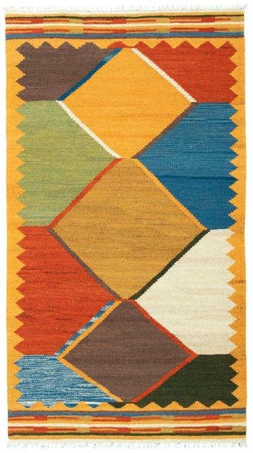 Handgeweven designer Kelim - Verzamelaarsstuk - Kelim - 190, Nieuw