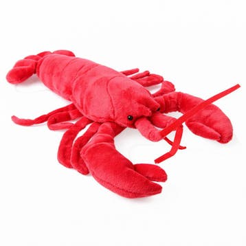 Semo kreeft knuffel - pluche - 30 cm - rood - zeedieren, Verzenden, Nieuw