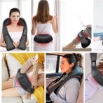 Shiatsu Nek- en Schoudermassager – Massagekussen Warmte, Verzenden, Nieuw