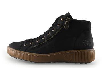 Rieker Hoge sneakers in maat 41 Zwart, Kleding | Dames, Verzenden, Zwart, Rieker, Sneakers of Gympen