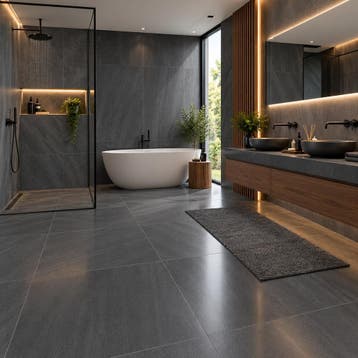 Sandy Anthracite Sugar Effect 60x120 | ACTIE €24,95/m², Nieuw