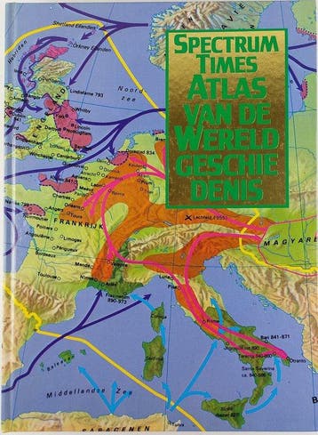 Spectrum Times Wereldatlas van de Wereldgeschiedenis, Boeken, Verzenden, Gelezen