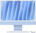 Apple iMac (2024) Blauw M4 16GB 256GB 23.5 + garantie, Ophalen of Verzenden, Gebruikt