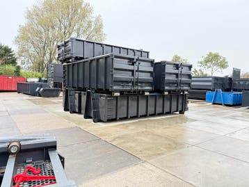 14 m3 haak arm container 6 meter vdl nch hyva hiab puin vern